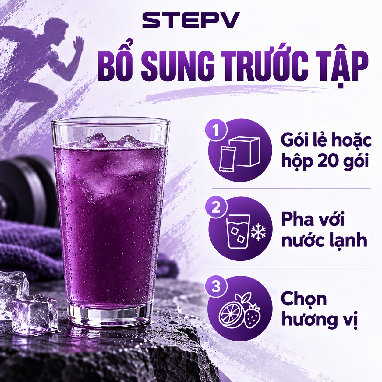 STEPV Bổ Sung Trước Tập • Gói Lẻ / Hộp 20 Gói Features VI