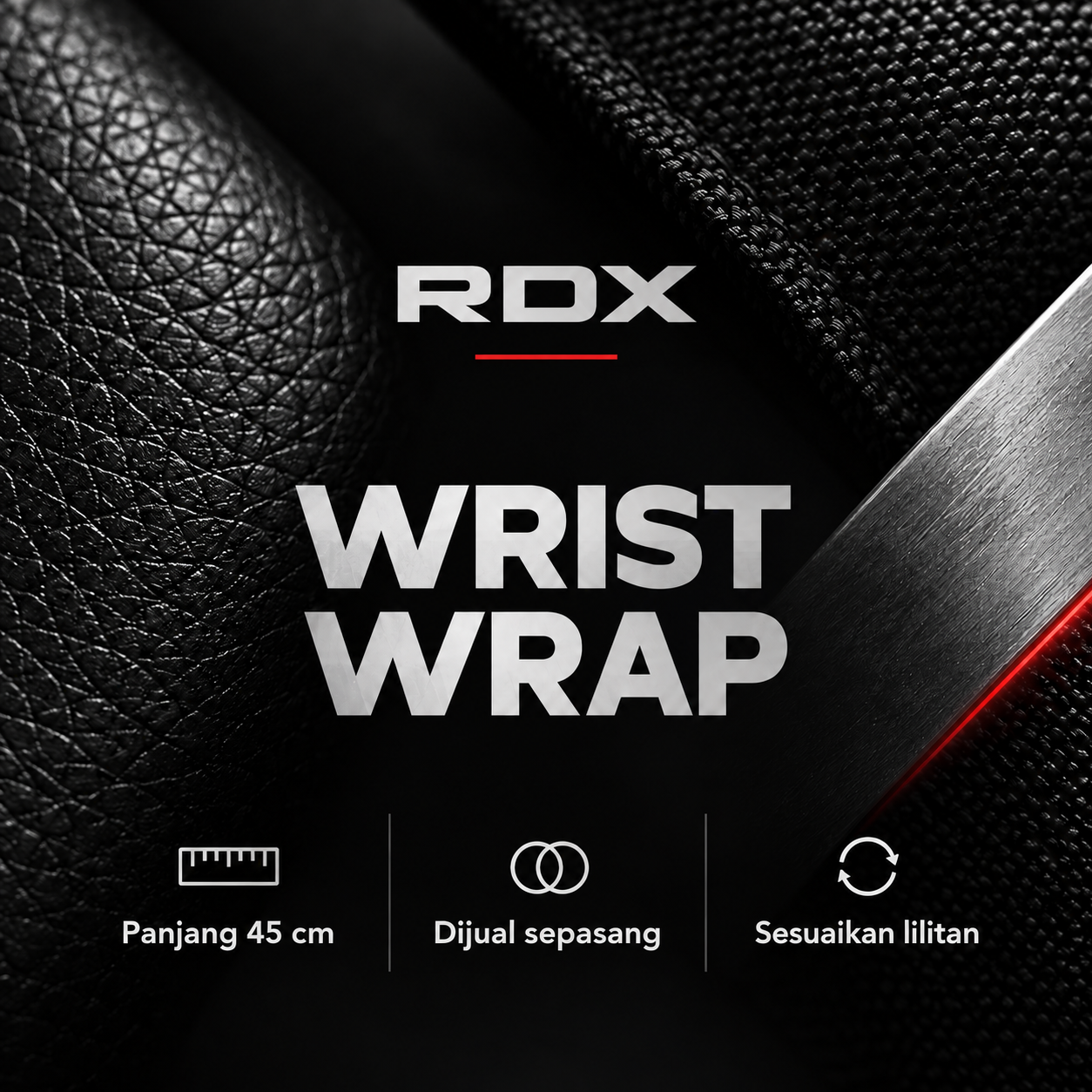 RDX Wrist Wrap 45 cm Features ID