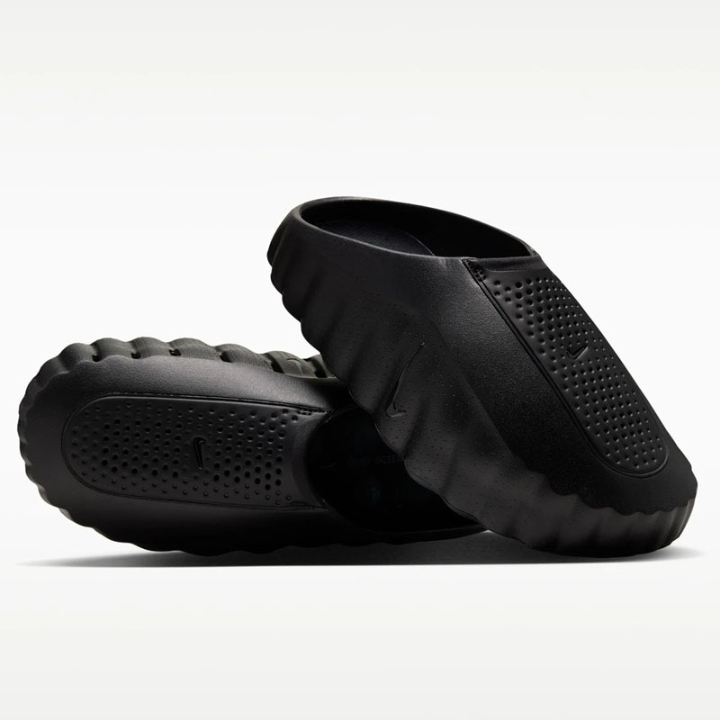 限量商品，不退換〈預定商品〉男鞋 NIKE MIND 001 TRIPLE BLACK 黑武士 黑色 科技 休閒 運動 賽前 穆勒鞋 拖鞋【HQ4307-005】