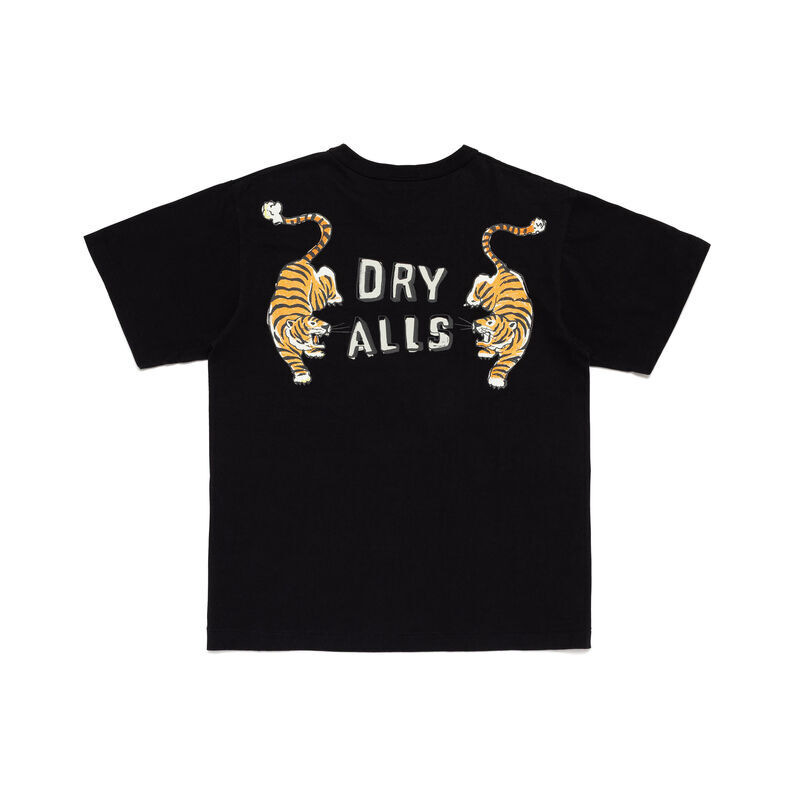 2026AW HUMAN MADE GRAPHIC T-SHIRT 正面字體 背後 雙老虎 復古 短T 現貨 HM32TE015