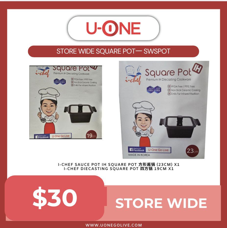 STORE WIDE SQUARE POT一 SWSPOT