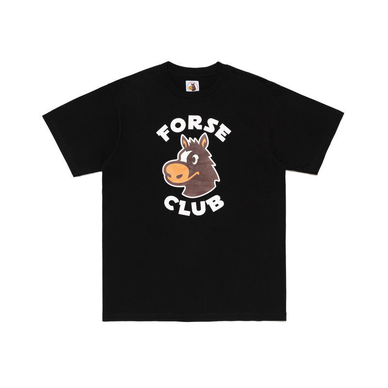 2026AW HUMAN MADE 新副牌 FORSE CLUB T-shirt 馬術品牌 限量 馬頭 短T 現貨 FC32TE001