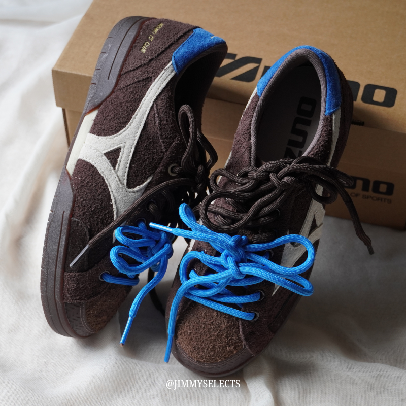 Mizuno CT CLUB Retro Low-Profile Colorblock Sneakers 'Brown' D1GH261008