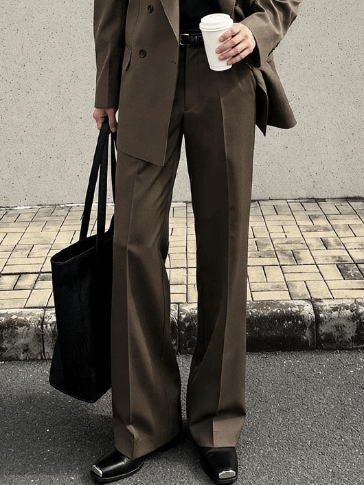 Classic Michelle Semi-Flared Trousers