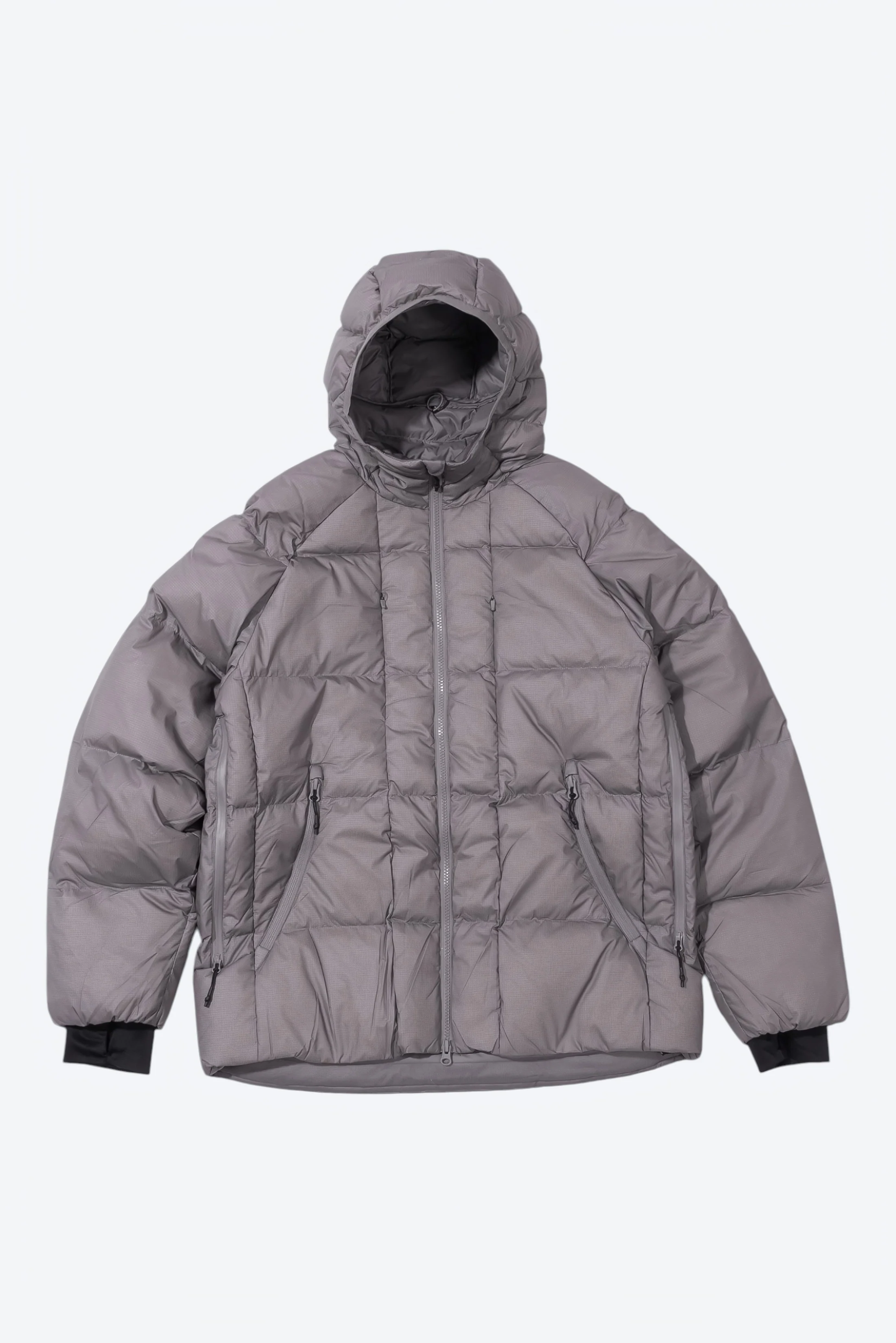 HIKING PATROL｜Horizon 800FP Hooded Down Jacket "Slate Brown"
