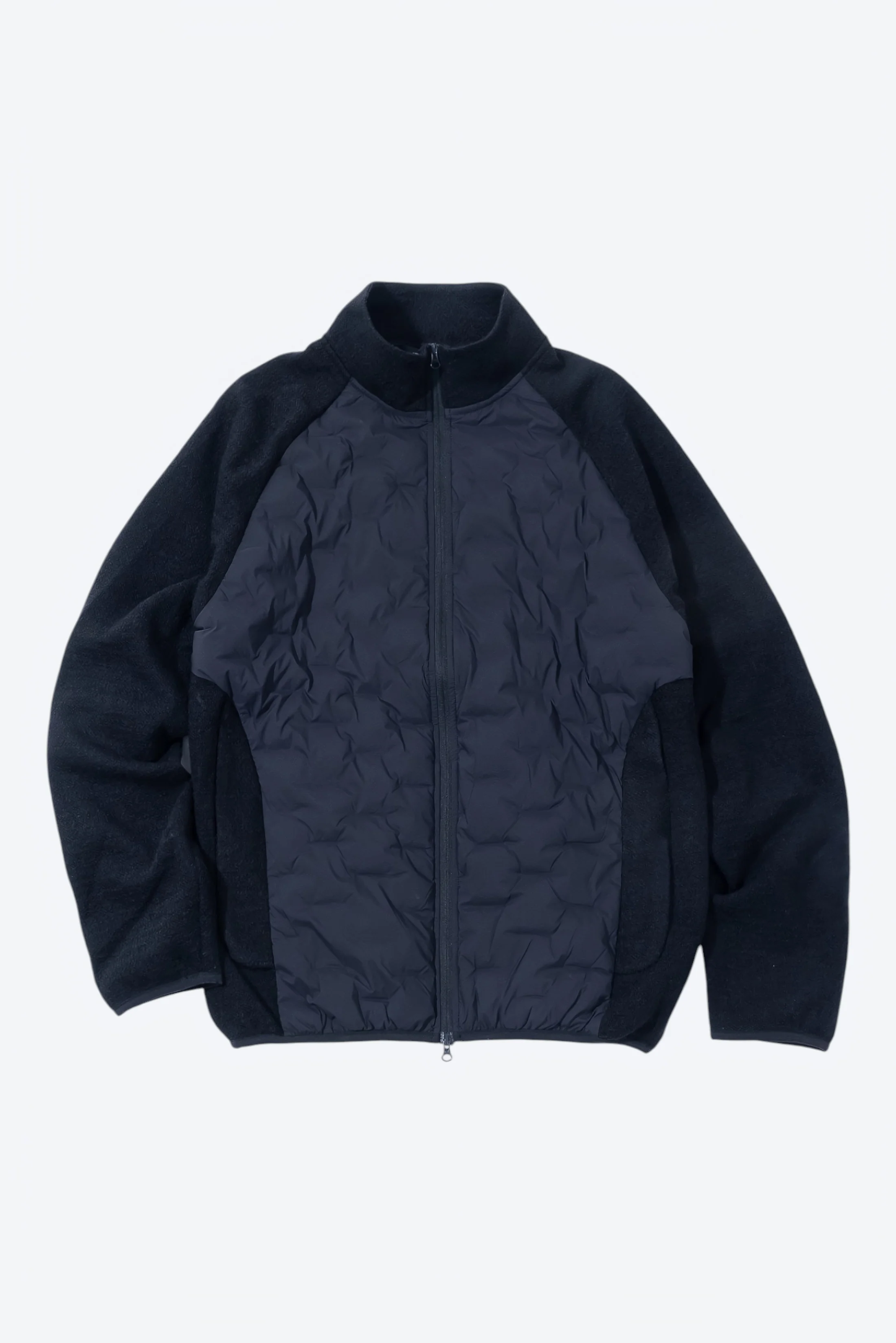 HIKING PATROL｜Path Hybrid Knitted Padded Jacket "Black"