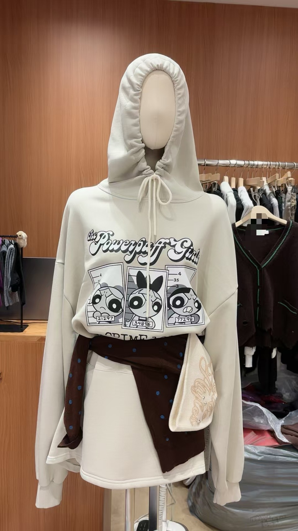 飛天小女警連帽衛衣短洋裝