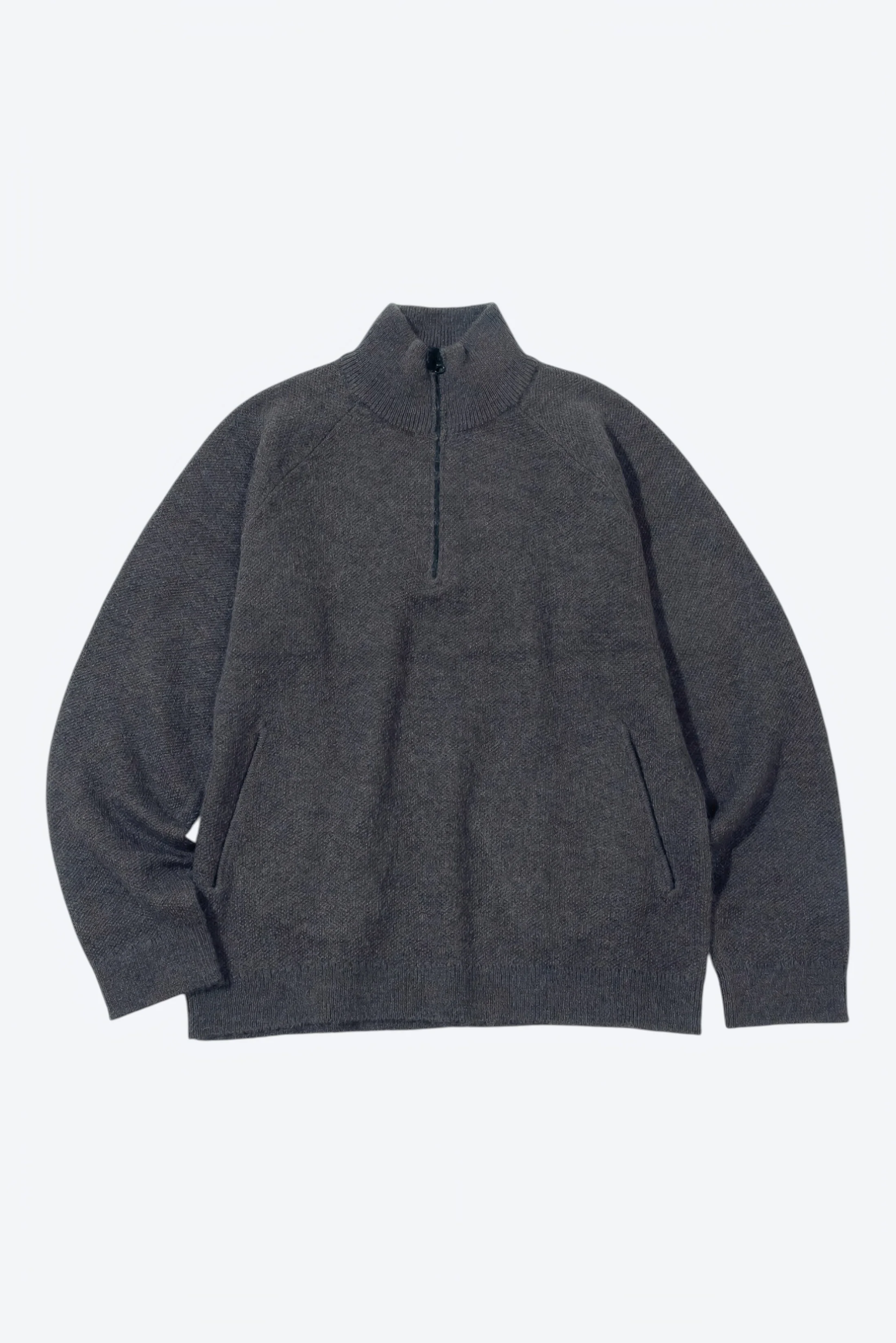 HIKING PATROL ｜ Essence Mohair Mixed Knit Top "Slate Brown"