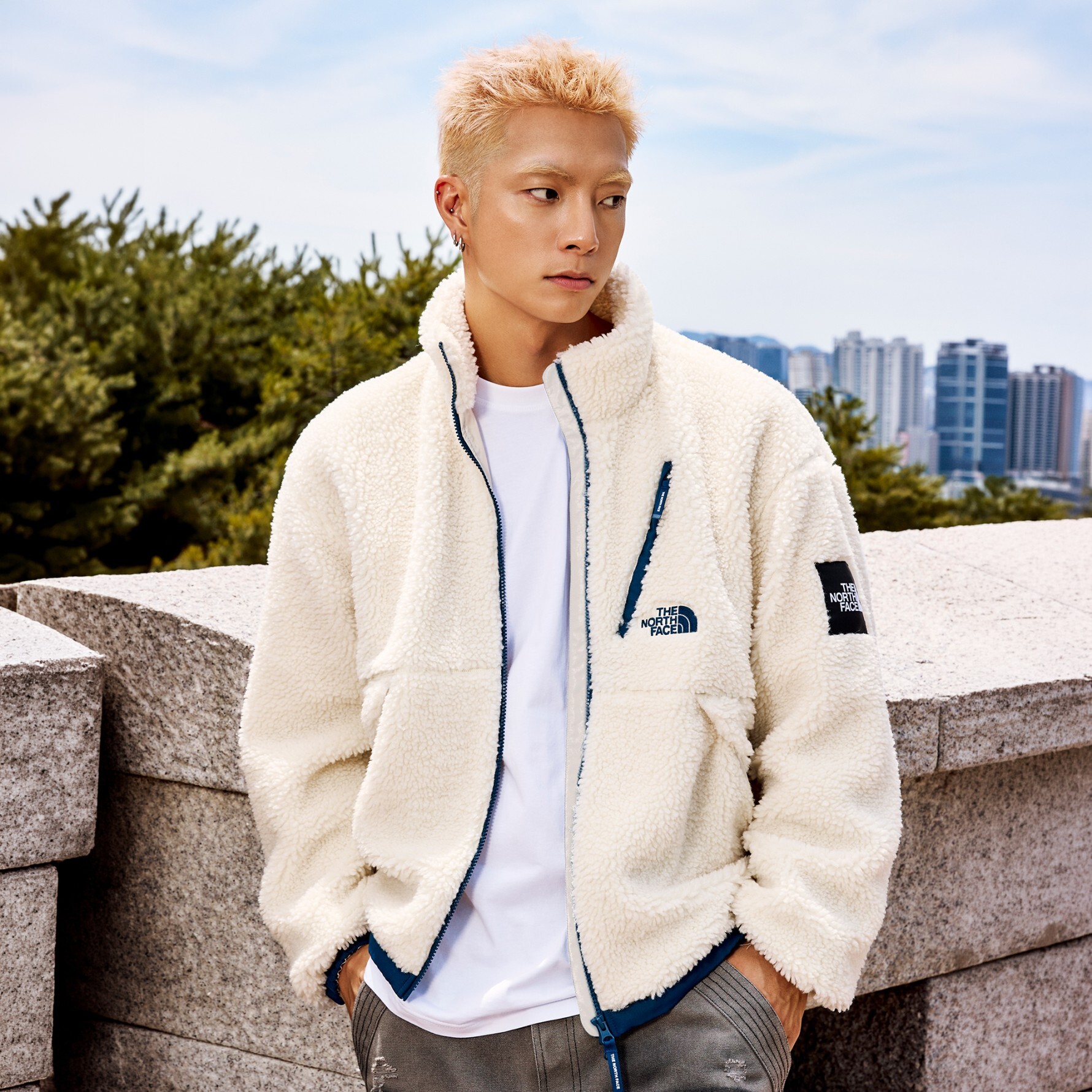 [Pre-order] The North Face White Label COMOR Fleece Jacket / SOMI Style NJ4FS56 4 Colors