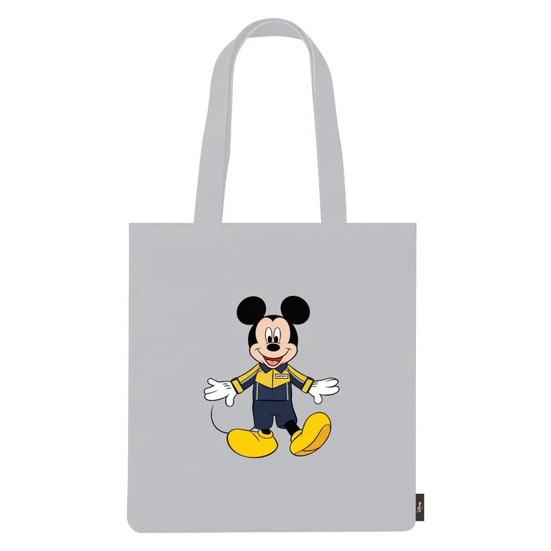 香港代購 ❘ 港鐵 x 迪士尼 Mickey and Friends Journey with Me「支援點」米奇 Mickey 灰色 帆布袋 手提袋