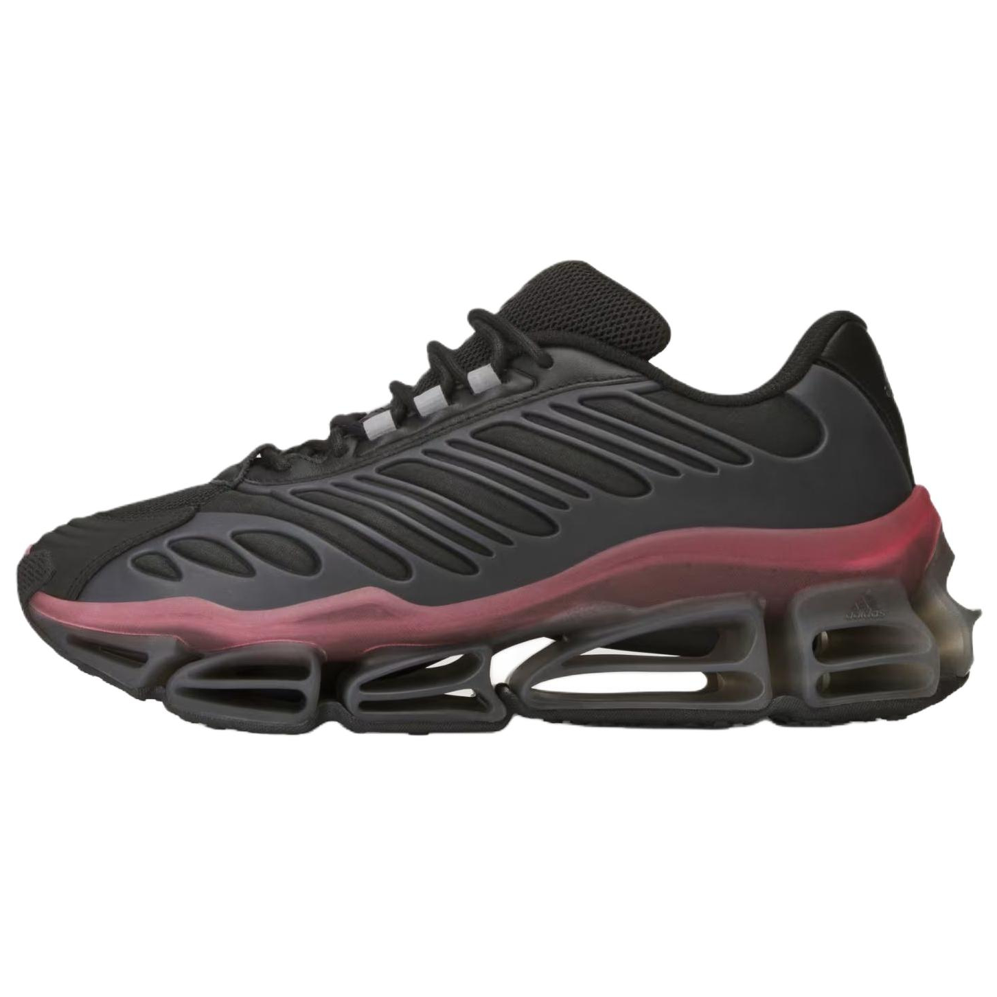 【代購】Adidas x Willy Chavarria MEGARIDE Running Shoes Unisex Black KJ2041