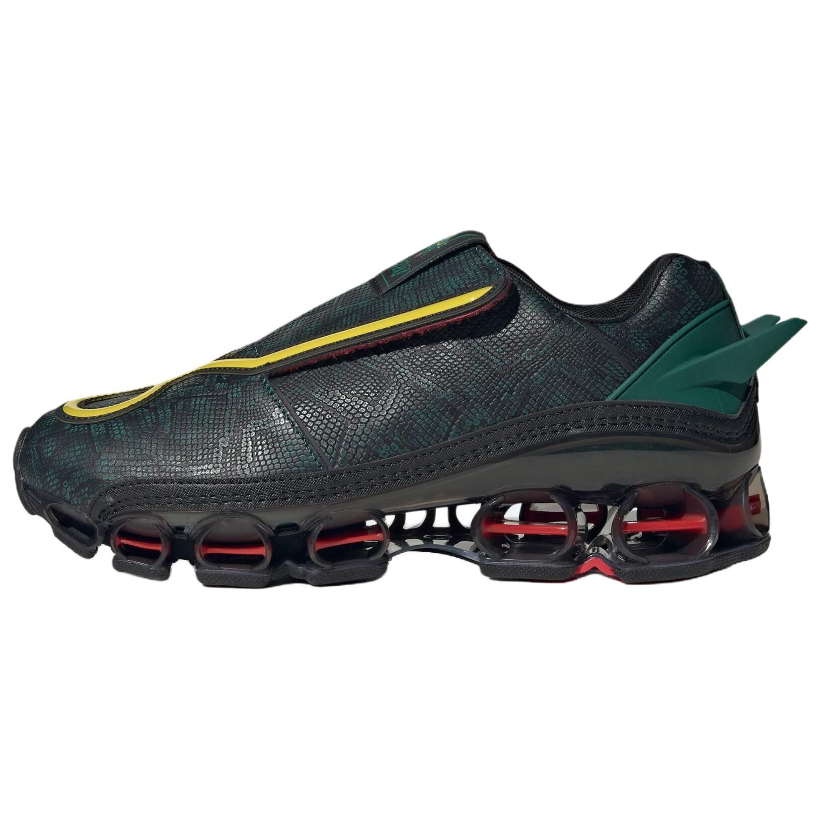 【代購】Pokemon X Adidas MEGARIDE Running Shoes Unisex Low-top Black Green KI5325