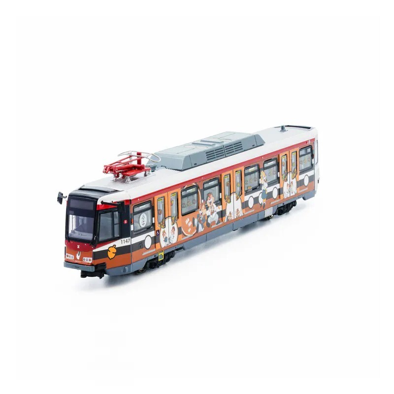 香港代購 ❘ 港鐵 x 迪士尼 1:87 Mickey and Friends Journey with Me 輕鐵列車模型 奇奇蒂蒂 Chip 'n Dale 收藏 擺飾品