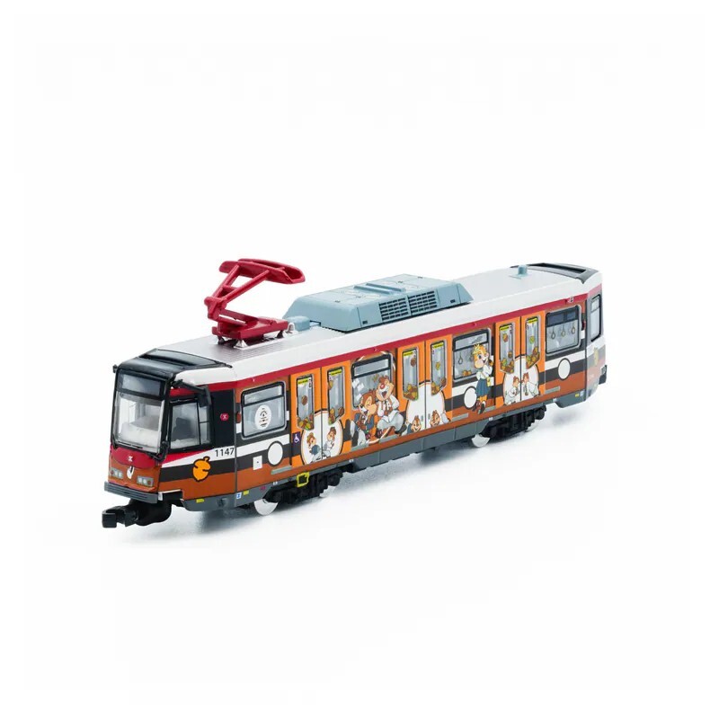 香港代購 ❘ 港鐵 x 迪士尼 Mickey and Friends Journey with Me 合金輕鐵列車模型 奇奇蒂蒂 Chip 'n Dale 收藏 擺飾品