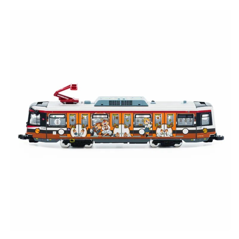 香港代購 ❘ 港鐵 x 迪士尼 Mickey and Friends Journey with Me 合金輕鐵列車模型 奇奇蒂蒂 Chip 'n Dale 收藏 擺飾品