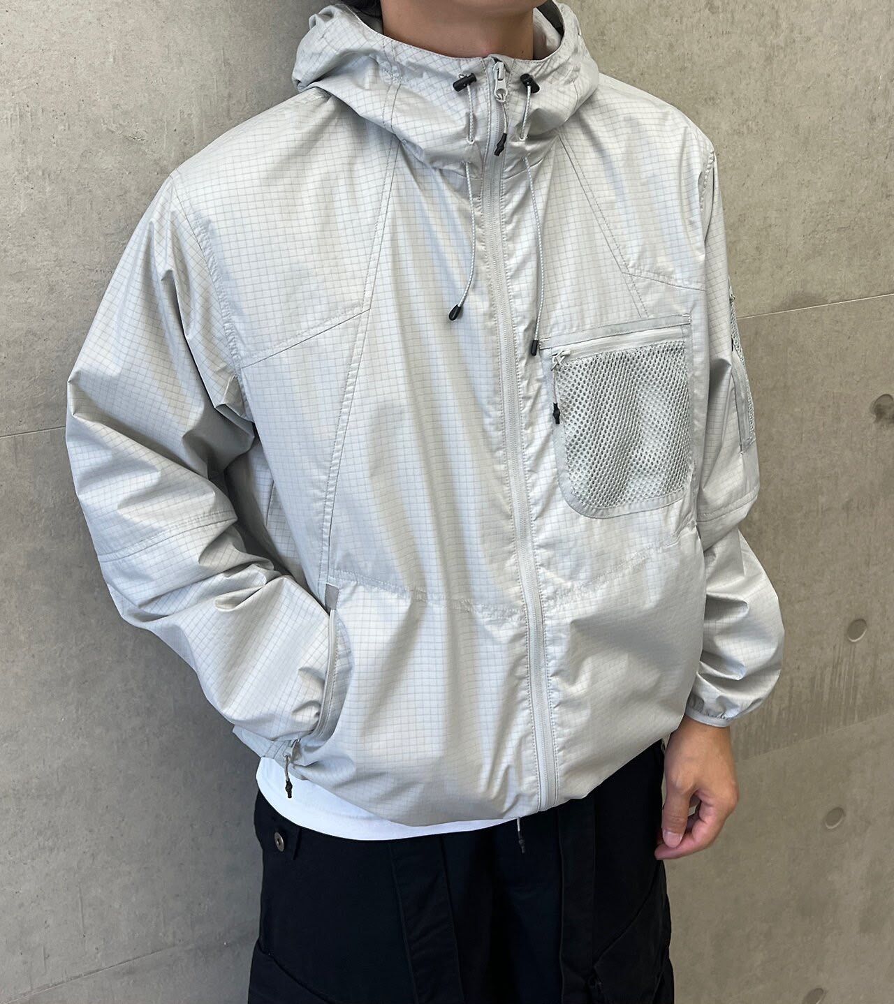 淨色連帽拉鍊外套 PULSE-279JK