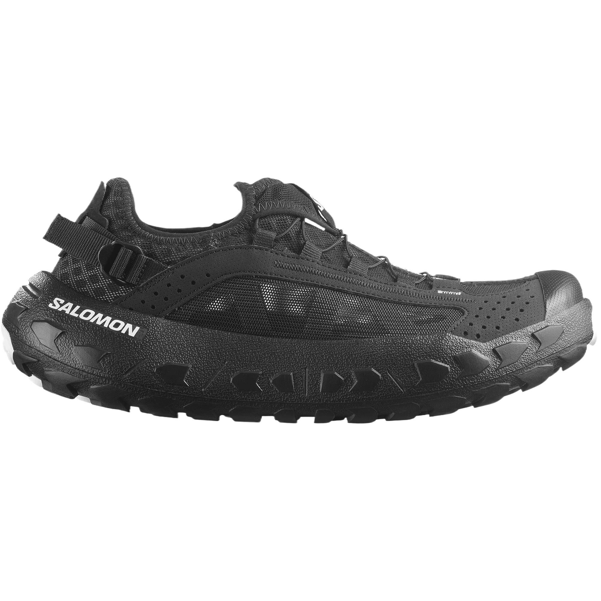 【代購】SALOMON SOLAMPHIBIAN Slip Resistant, Odor Resistant, Breathable, Grip Cushioning, Lightweight Outdoor Shoes Men's Black L47814800