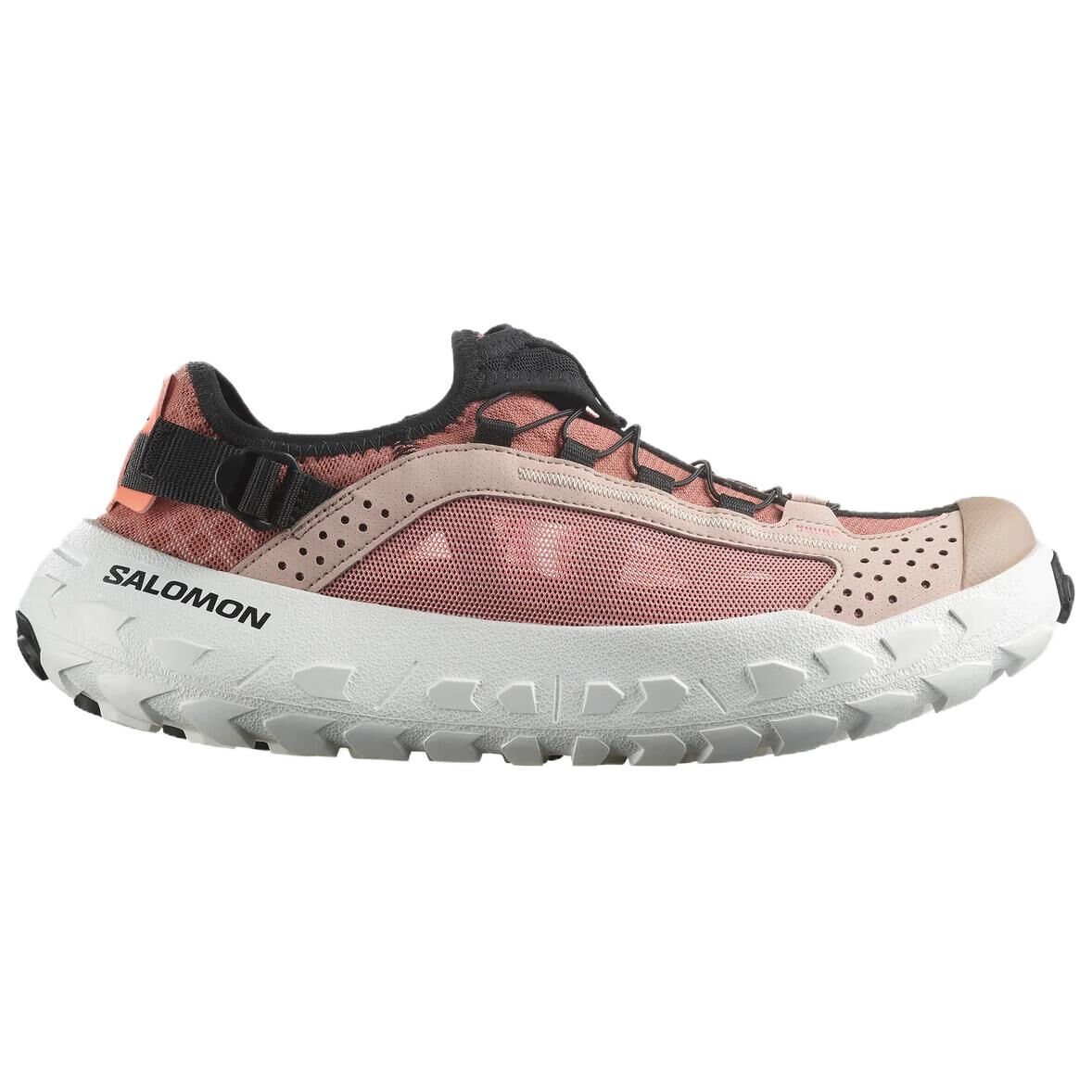 【代購】SALOMON SOLAMPHIBIAN Breathable Grip Support Abrasion Resistant Cushioning Lightweight Hiking Shoes Women's Pink L47942800
