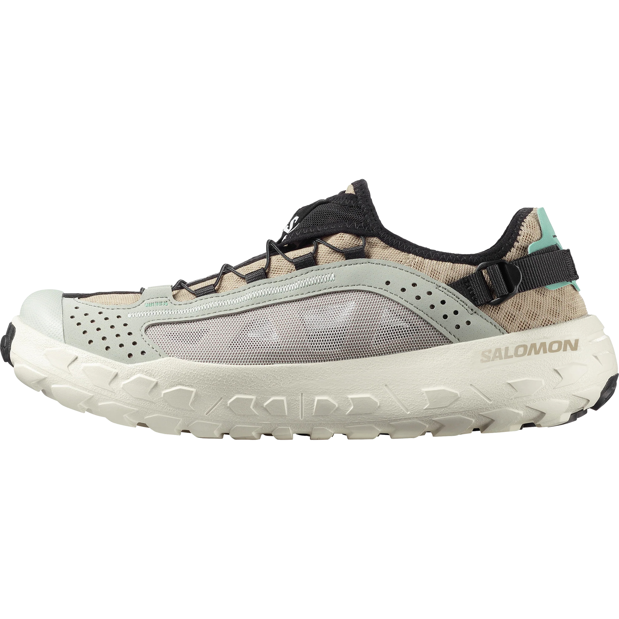 【代購】SALOMON SOLAMPHIBIAN Breathable And Quick Dry Abrasion Resistant Cushioning, Lightweight, Grip, Slip Resistant, Support L49107800