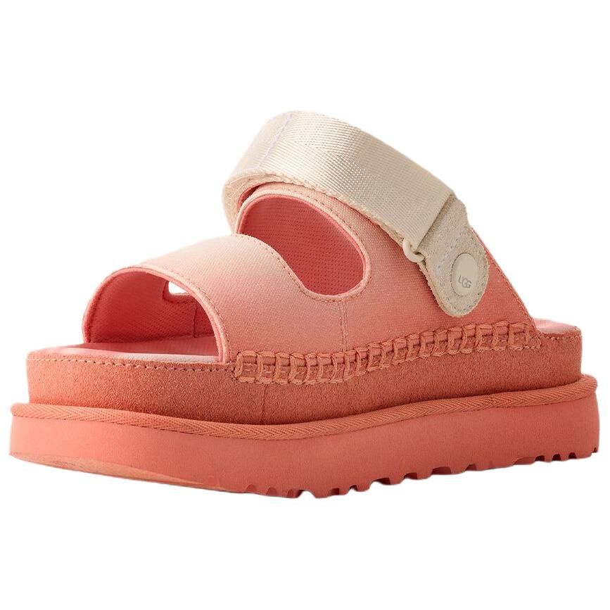 【代購】UGG Goldenstar Clog Fabric One Strap Sandals Women's Beige Pink 1167418-SNPK