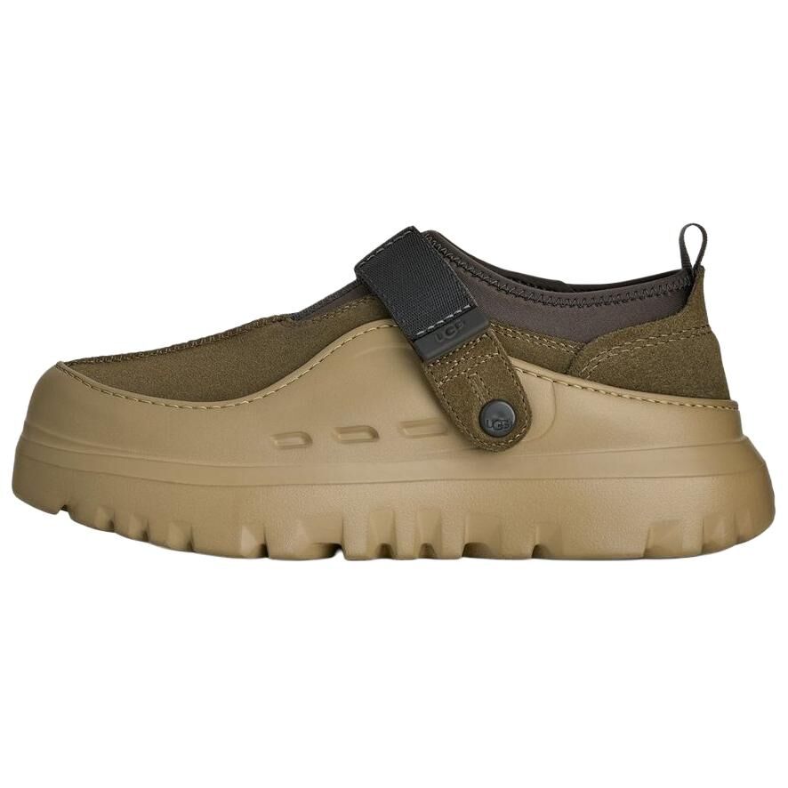 【代購】UGG PeakMod Lowcut Cow Split Leather Low top Casual Shoes Men's Dark Olive 1171355-DLVM
