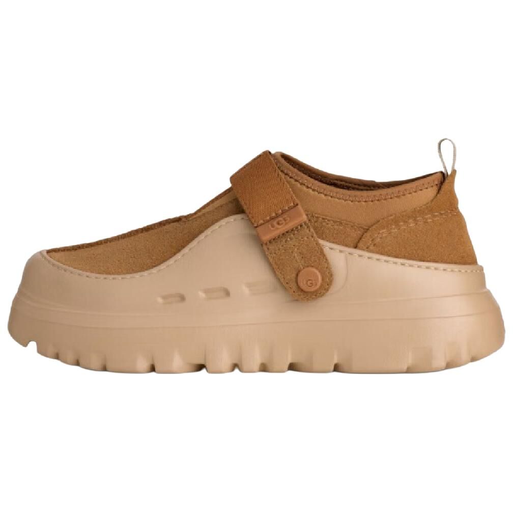 【代購】UGG PeakMod Lowcut Cow Split Leather Low top Casual Shoes Unisex Chestnut 1171355-CHE