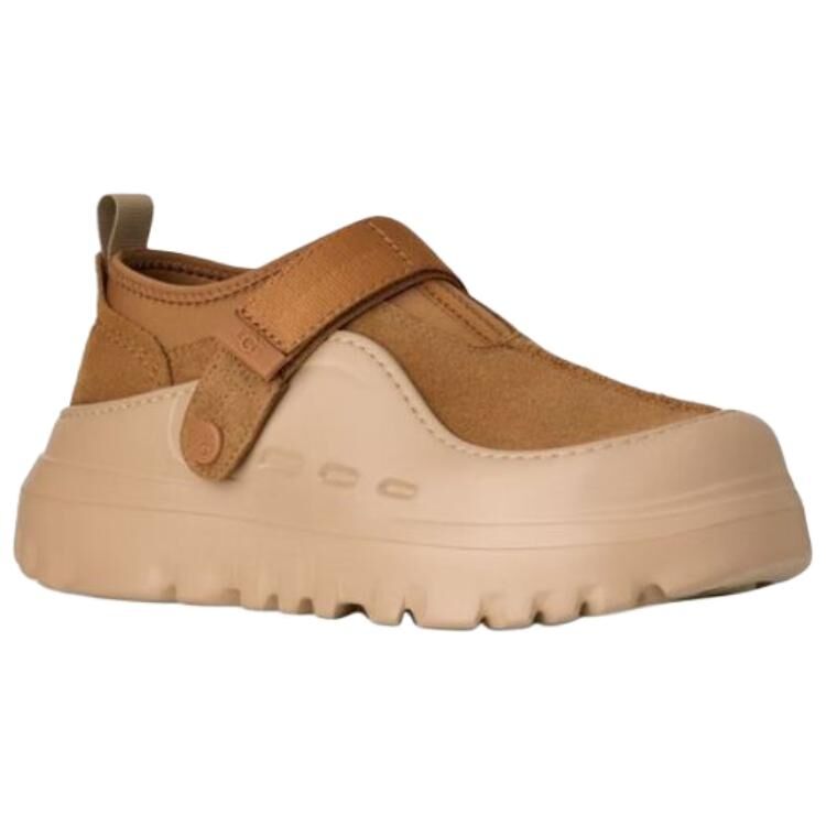 【代購】UGG PeakMod Lowcut Cow Split Leather Low top Casual Shoes Unisex Chestnut 1171355-CHE