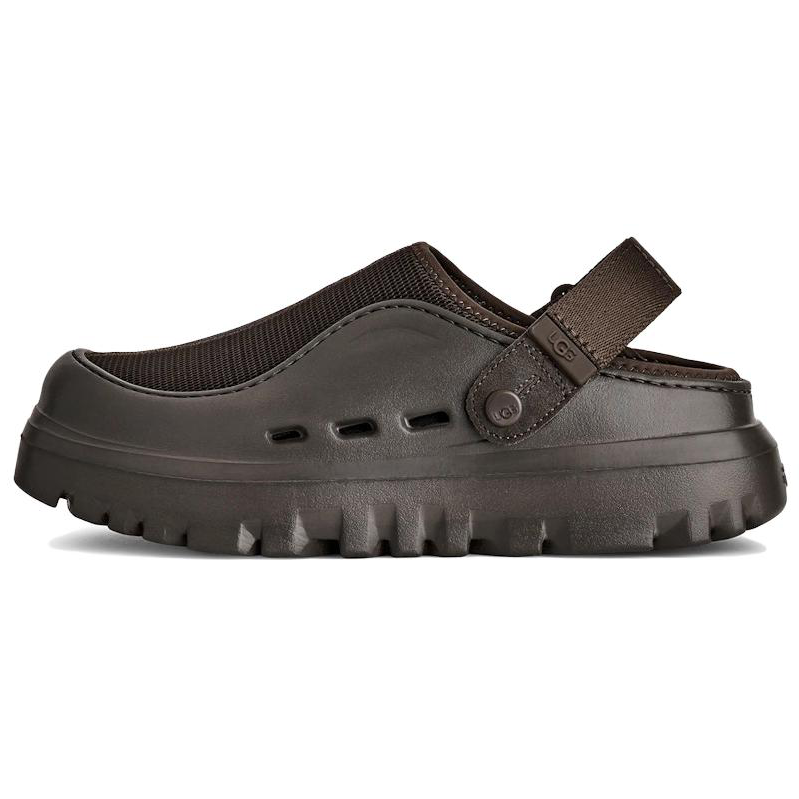 【代購】UGG PeakMod Slip Resistant Height Increasing Closed Toe Slippers Men's Dark Smoke Gray 1166912-DNSS