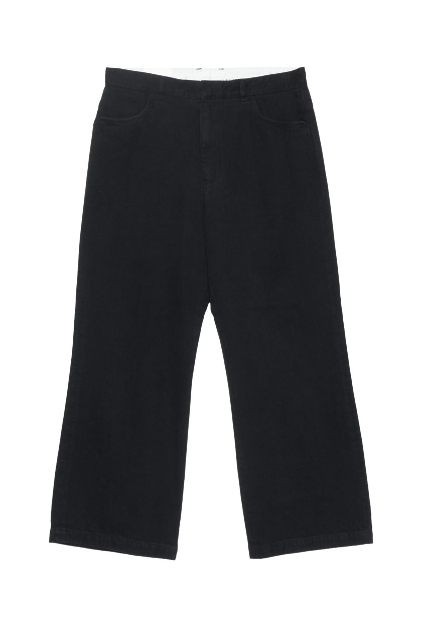 FARAH PIPEDSTEM SLACKS - DENIM (2COL)