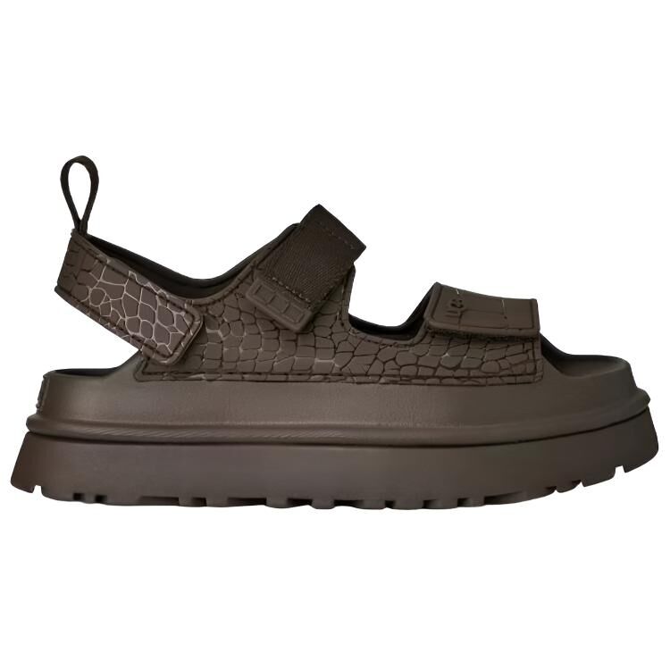 【代購】UGG GoldenGlow One Strap Sandals Women's Dark Umber 1175311-DNSS