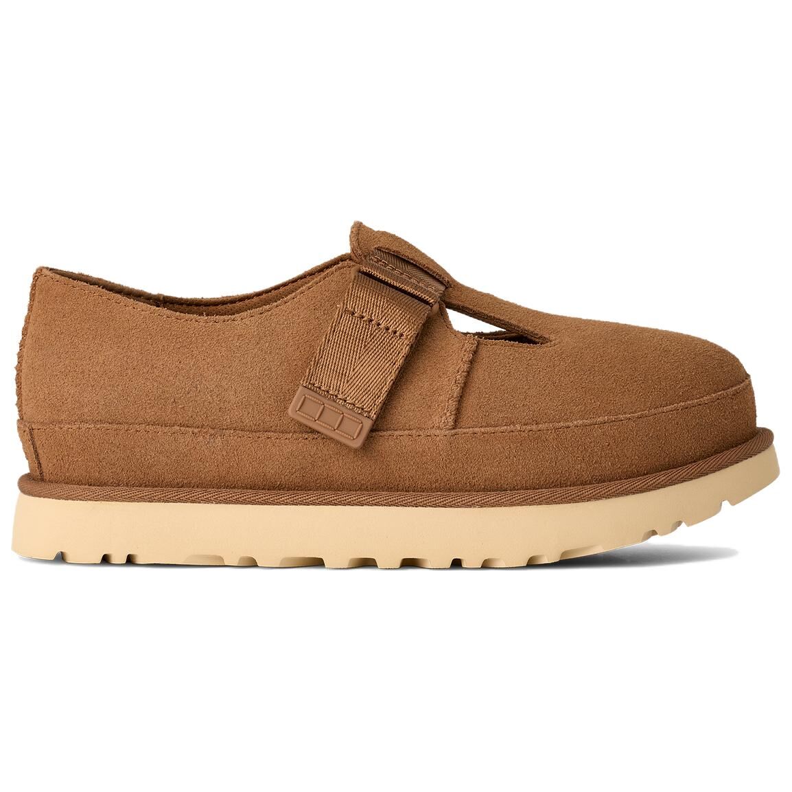 【代購】UGG Cow Split Leather Mary Jane Shoes Women's Chestnut 1171506-CHE