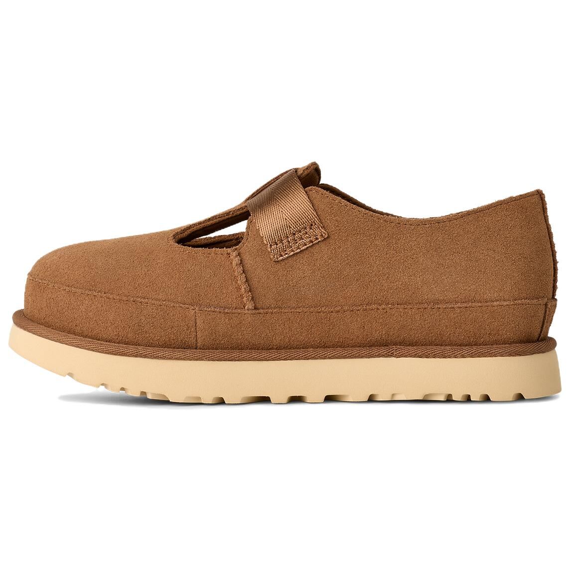 【代購】UGG Cow Split Leather Mary Jane Shoes Women's Chestnut 1171506-CHE
