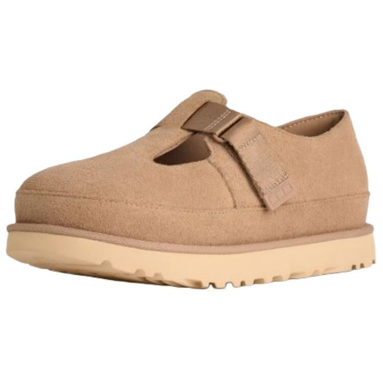 【代購】UGG Golden Family Cow Split Leather Mary Jane Shoes Women's Sand 1171506-SAN
