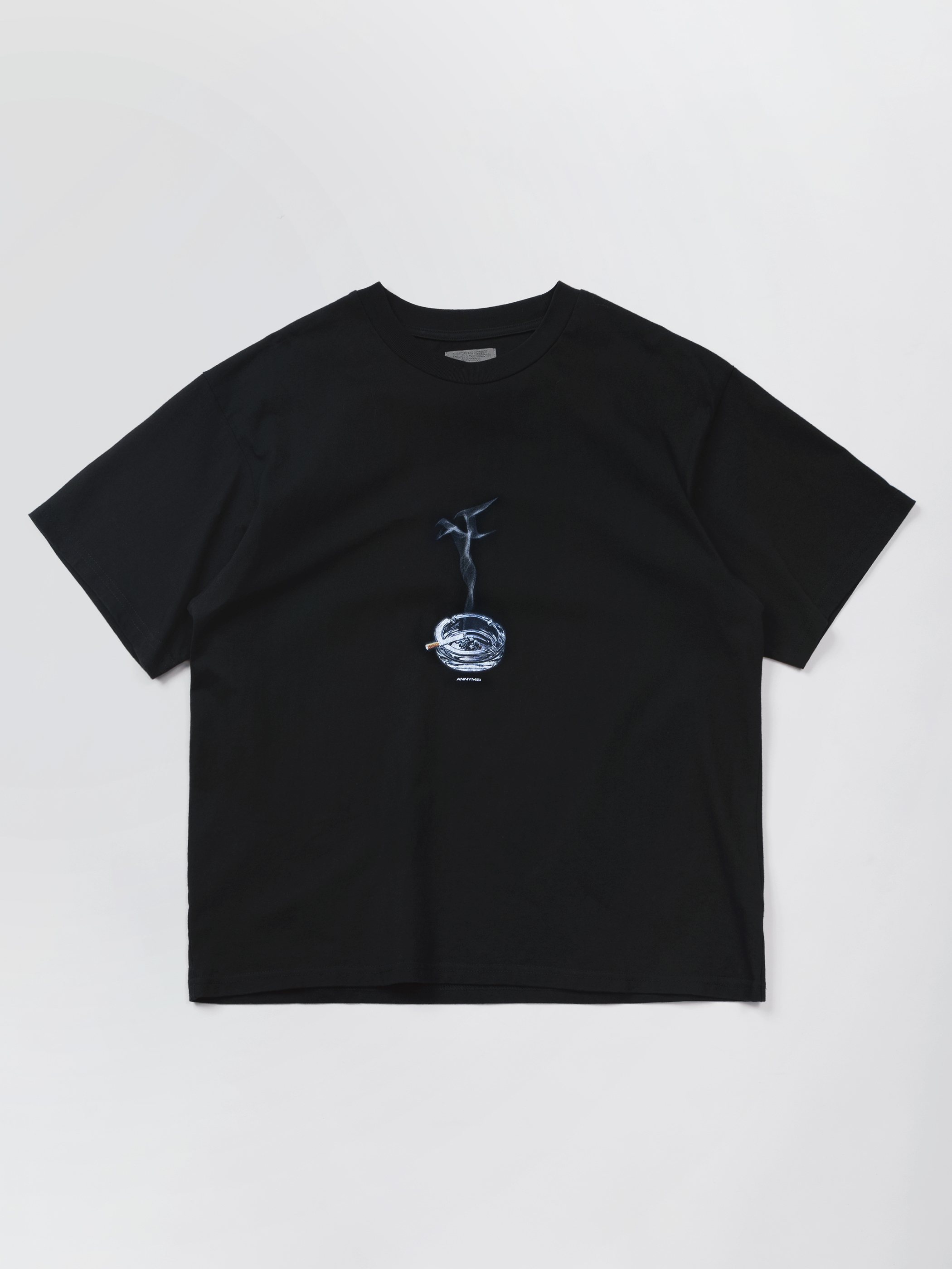 Anonymous Talking｜S26-SS18 – AshTray tee (Black)