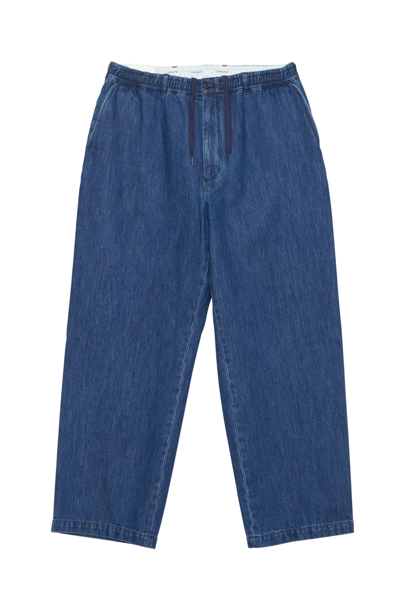 FARAH EASY SLACKS - DENIM (2COL)