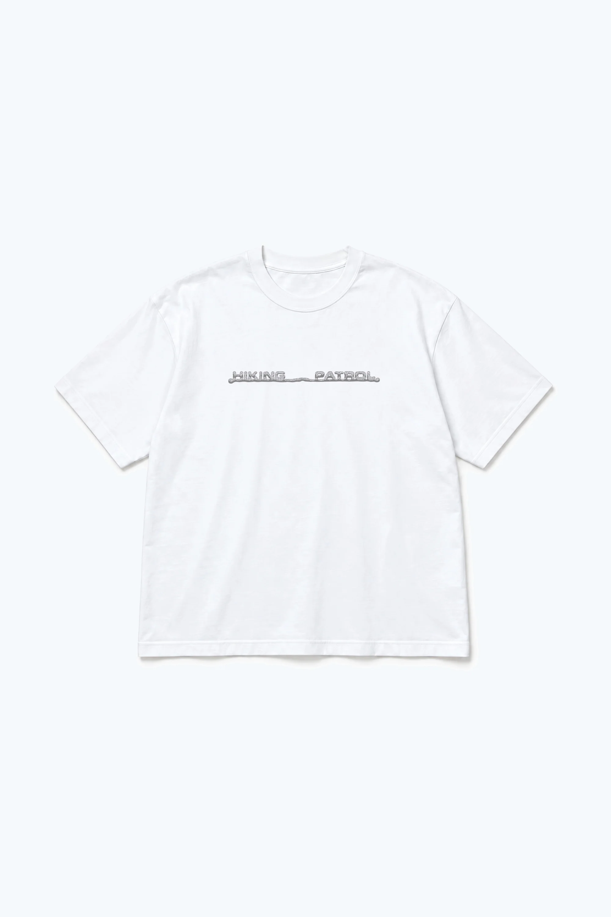 HIKING PATROL ｜ Ink Drop Short-Sleeve T-Shirt"White"