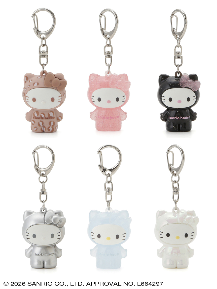 Sanrio- Hello Kitty 人偶掛件(1套6個)