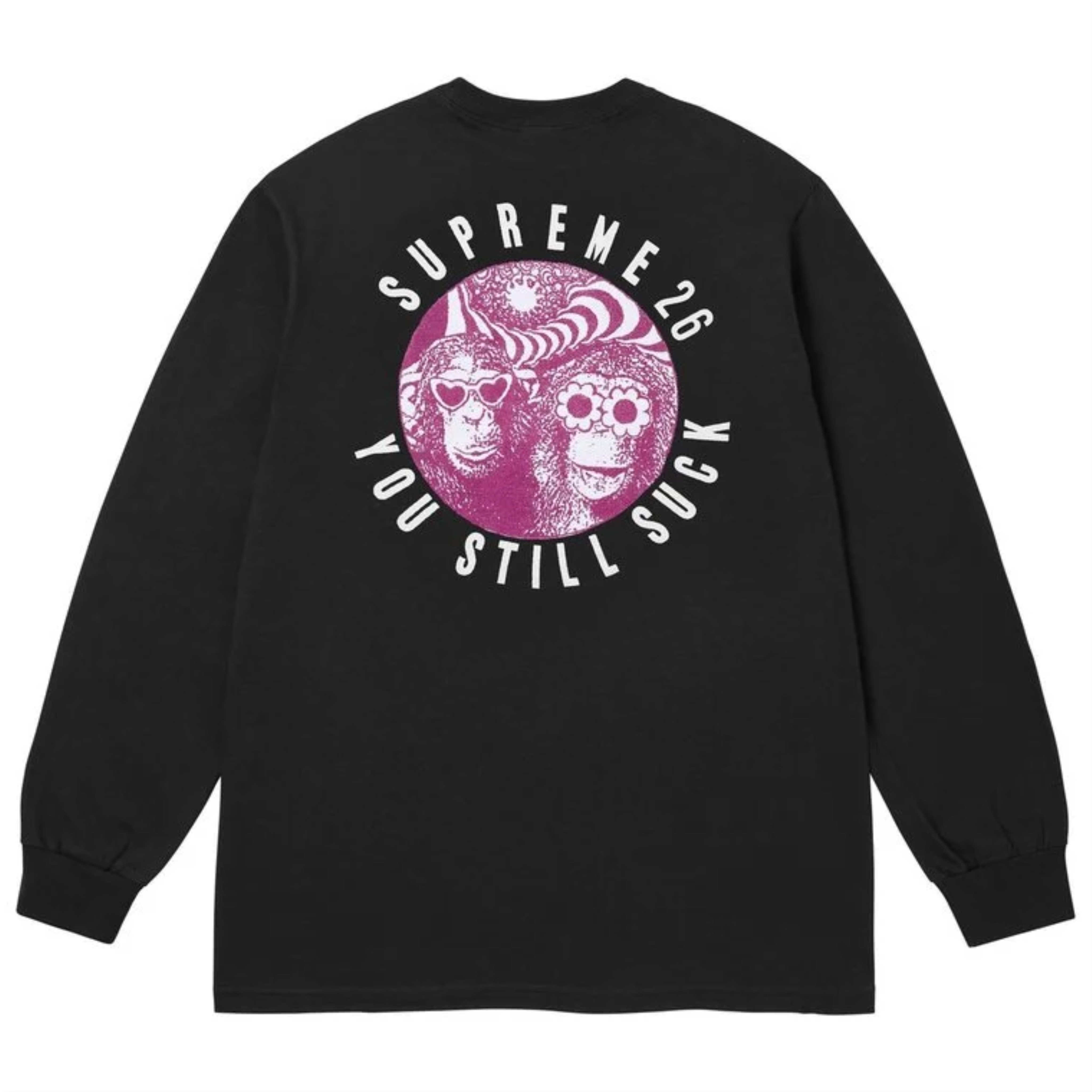 2026AW SUPREME You Still Suck Long-Sleeve Tee 猴子 長T 現貨 FW26T15