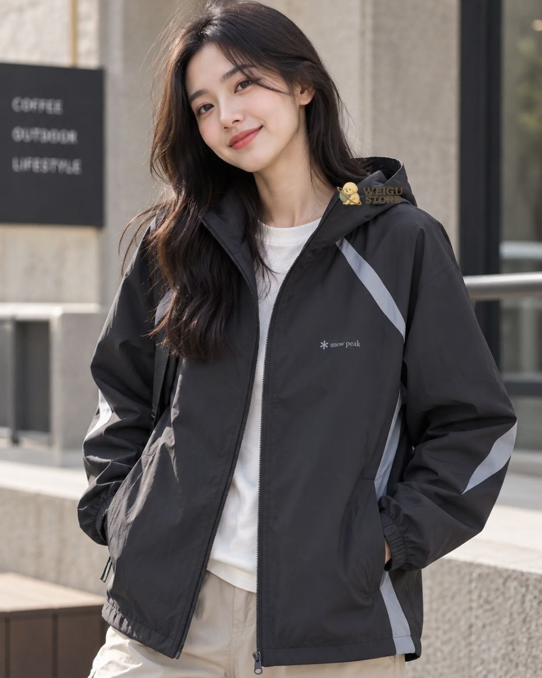 【預購】Snow Peak Light Taslan Color Block Windbreaker 連帽外套 S26FMLWB40