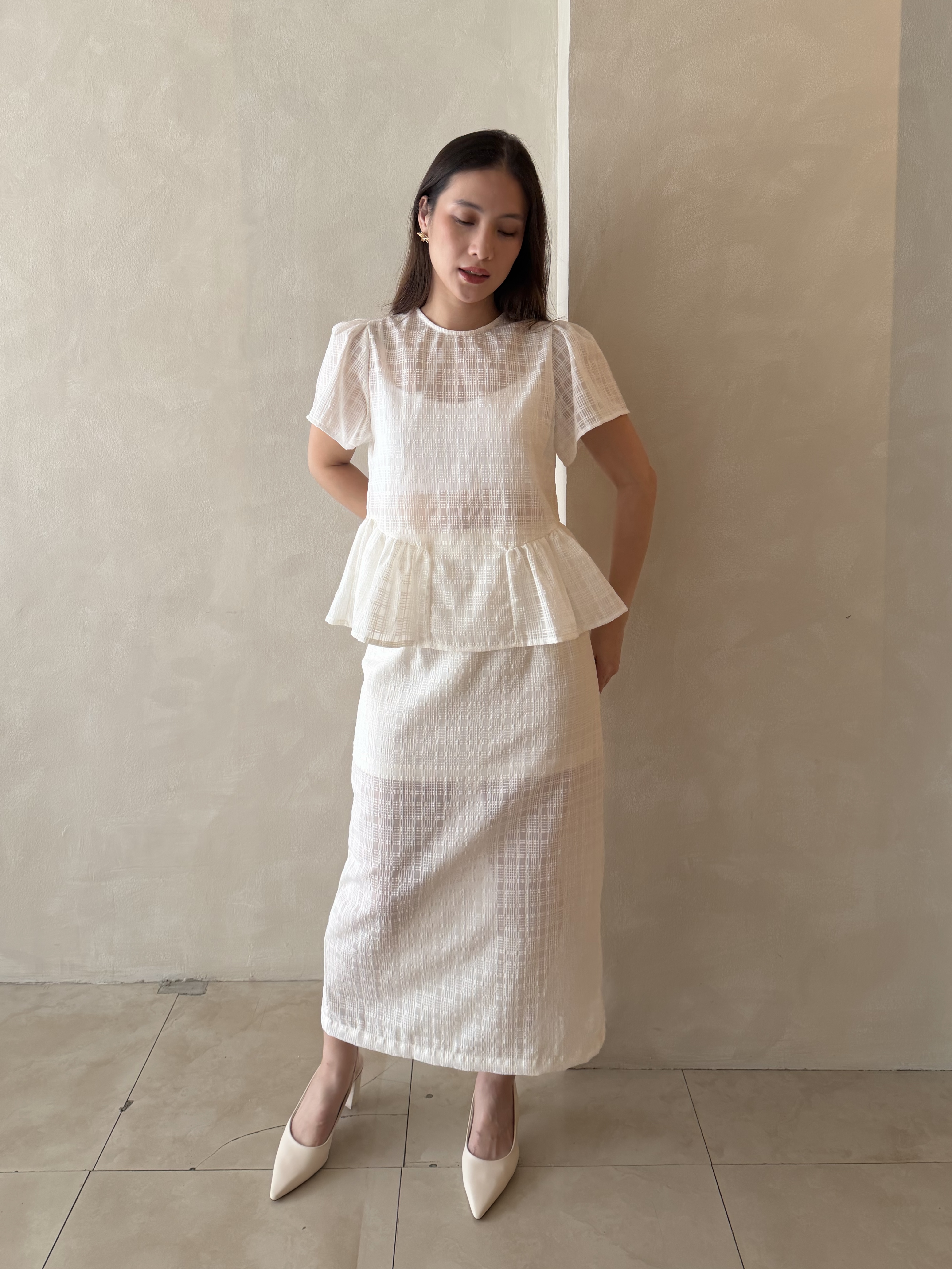 Yelena Top - White
