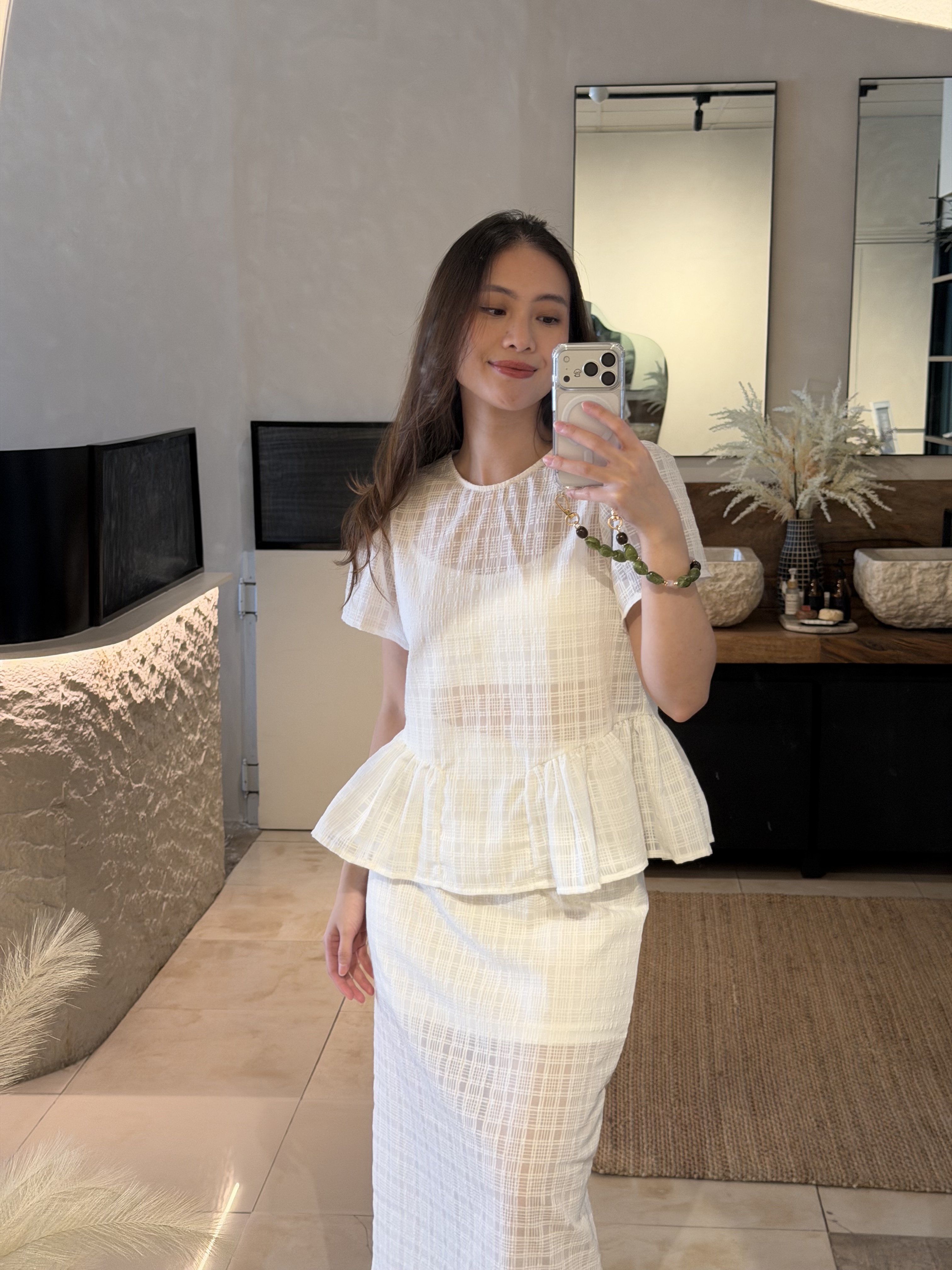 Yelena Top - White