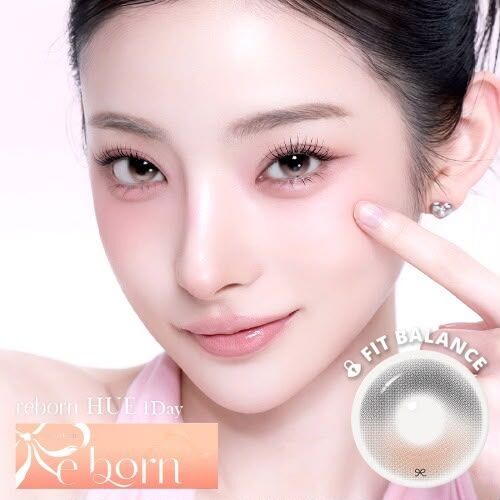 I-SHA Reborn Hue 1 Day Rosy Valenti｜日拋彩妝隱形眼鏡｜每盒10片