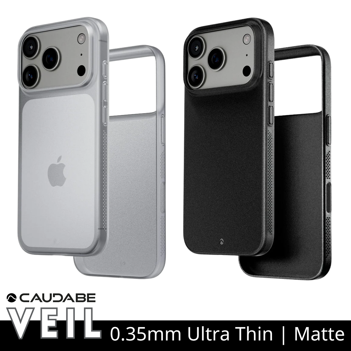 【美國Caudabe】Veil iPhone 18 Pro 保護殼 (原裝行貨)