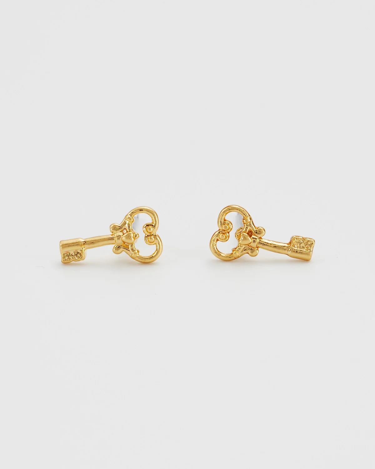 英國代購 FABLE ENGLAND Key Stud Earrings