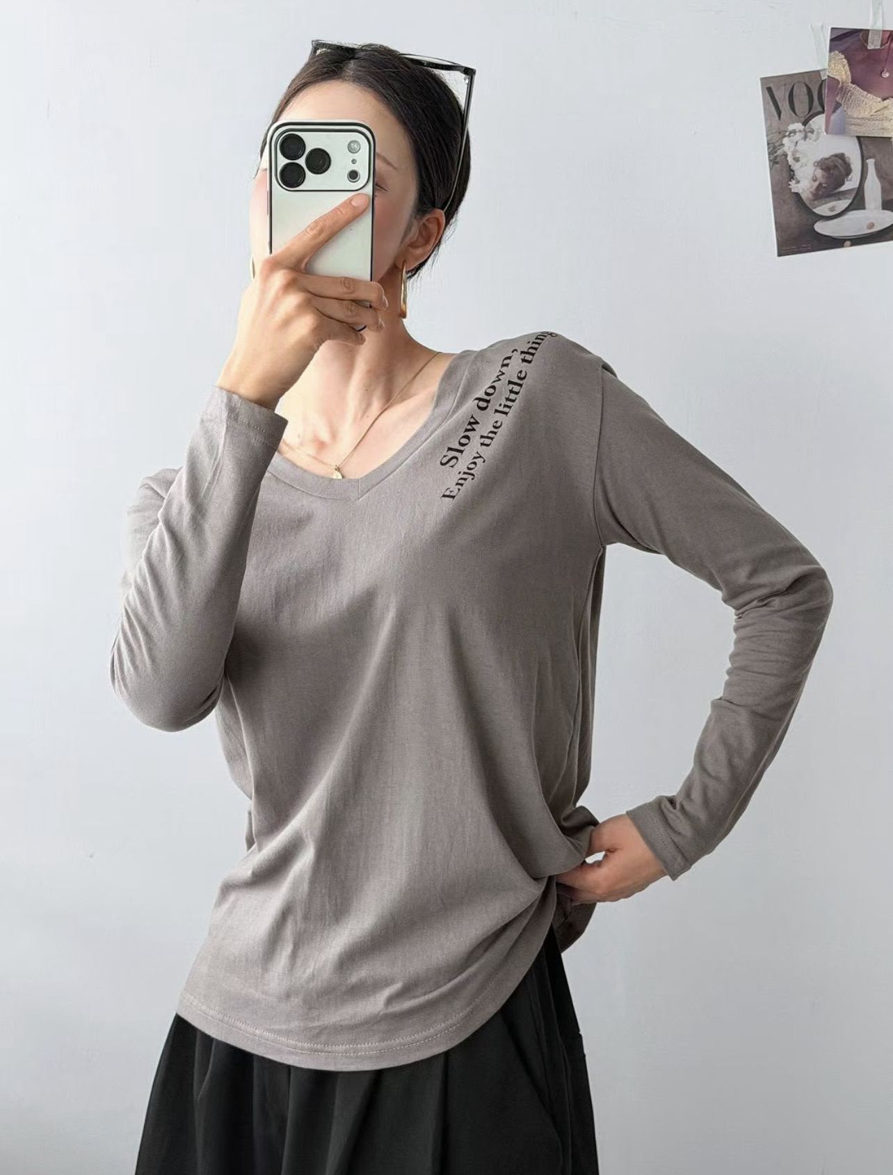 韓國洗水tee