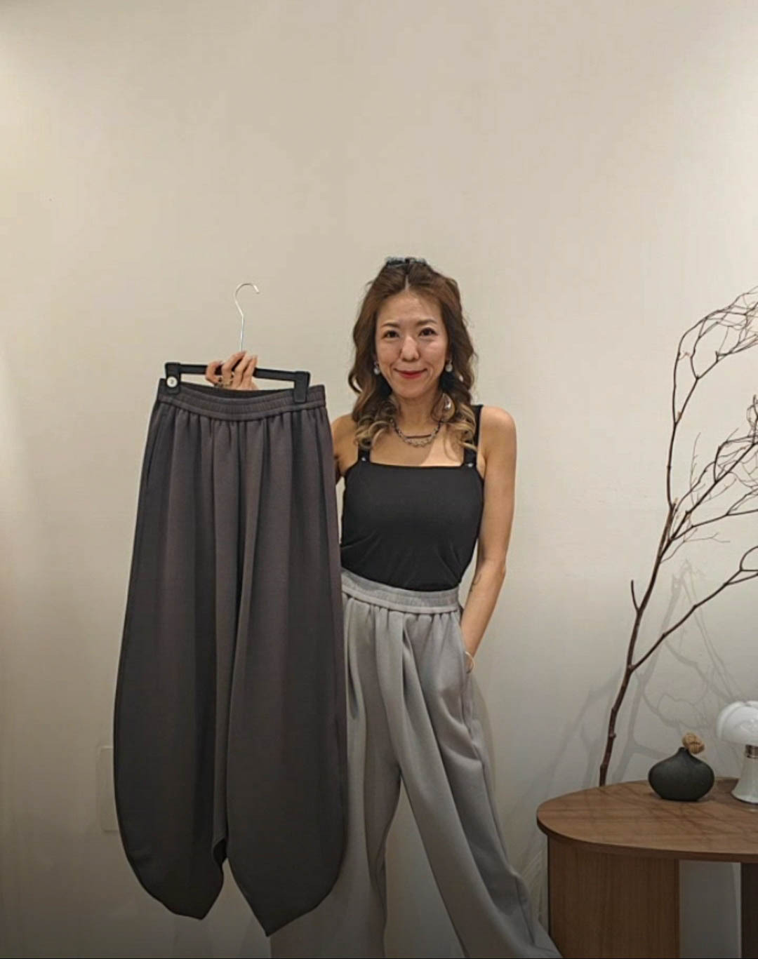 💍K8269  ▶️特殊設計長褲 👉S(W:66-88cm H:140cm) M(W:70-110cm H:144cm) L:86/106cm