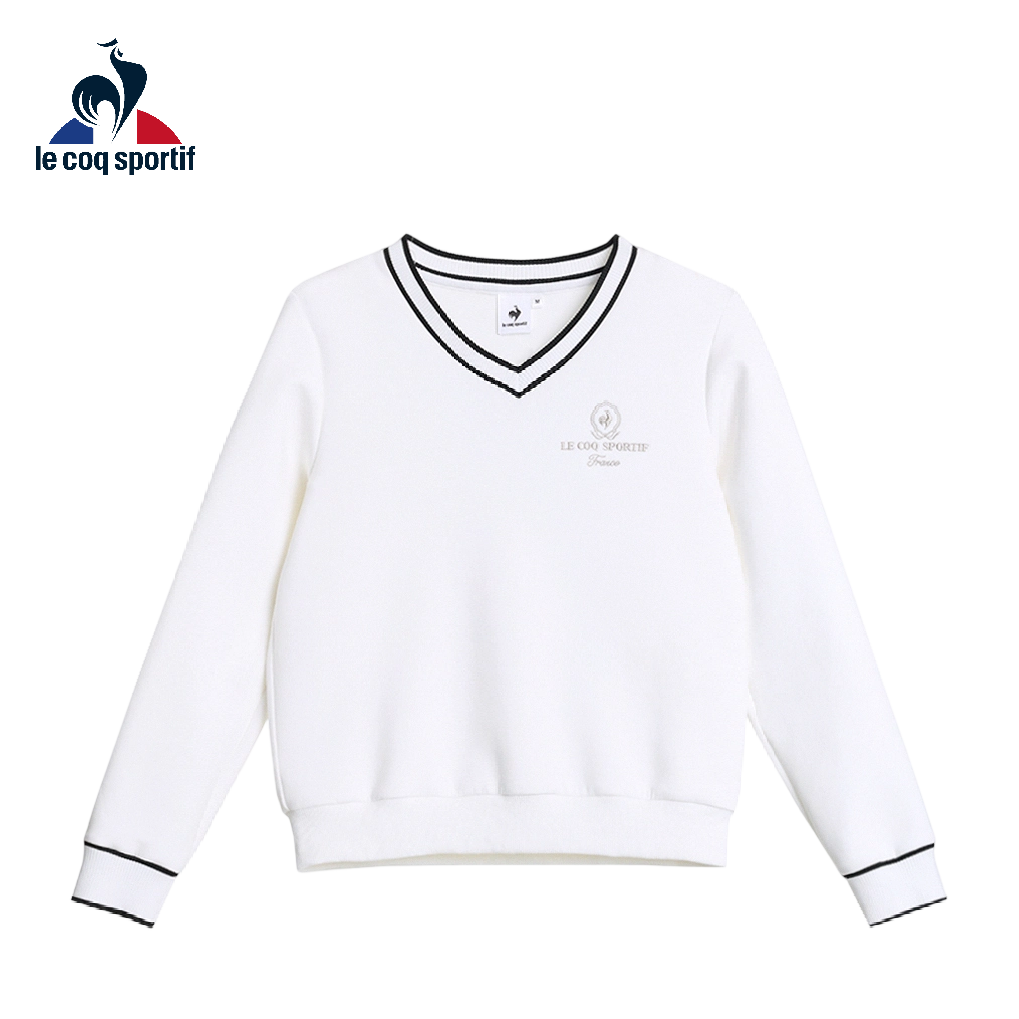 LE COQ SPORTIF 法國公雞 V領上衣 女款 (2色) 01MXY22321