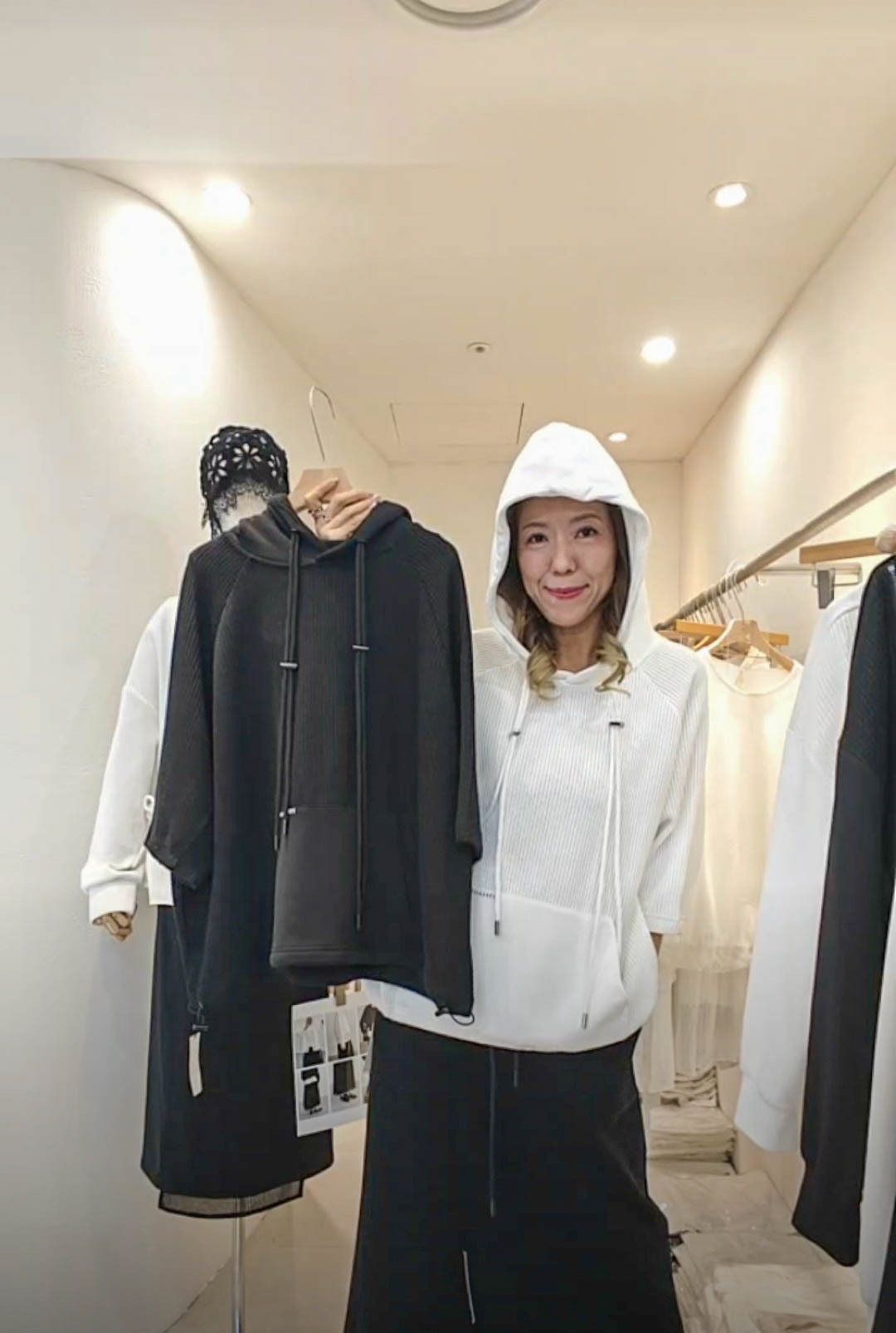 💍K1141  ▶️連帽上衣 👉B:152cm L:62cm