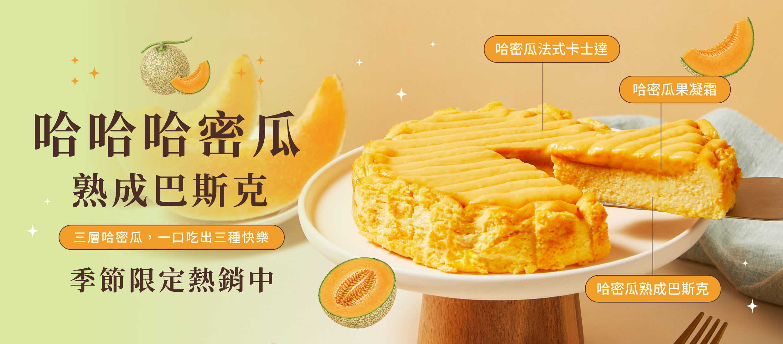起士公爵,乳酪蛋糕,生日蛋糕,乳酪蛋糕推薦,起 司 蛋糕,哈密瓜