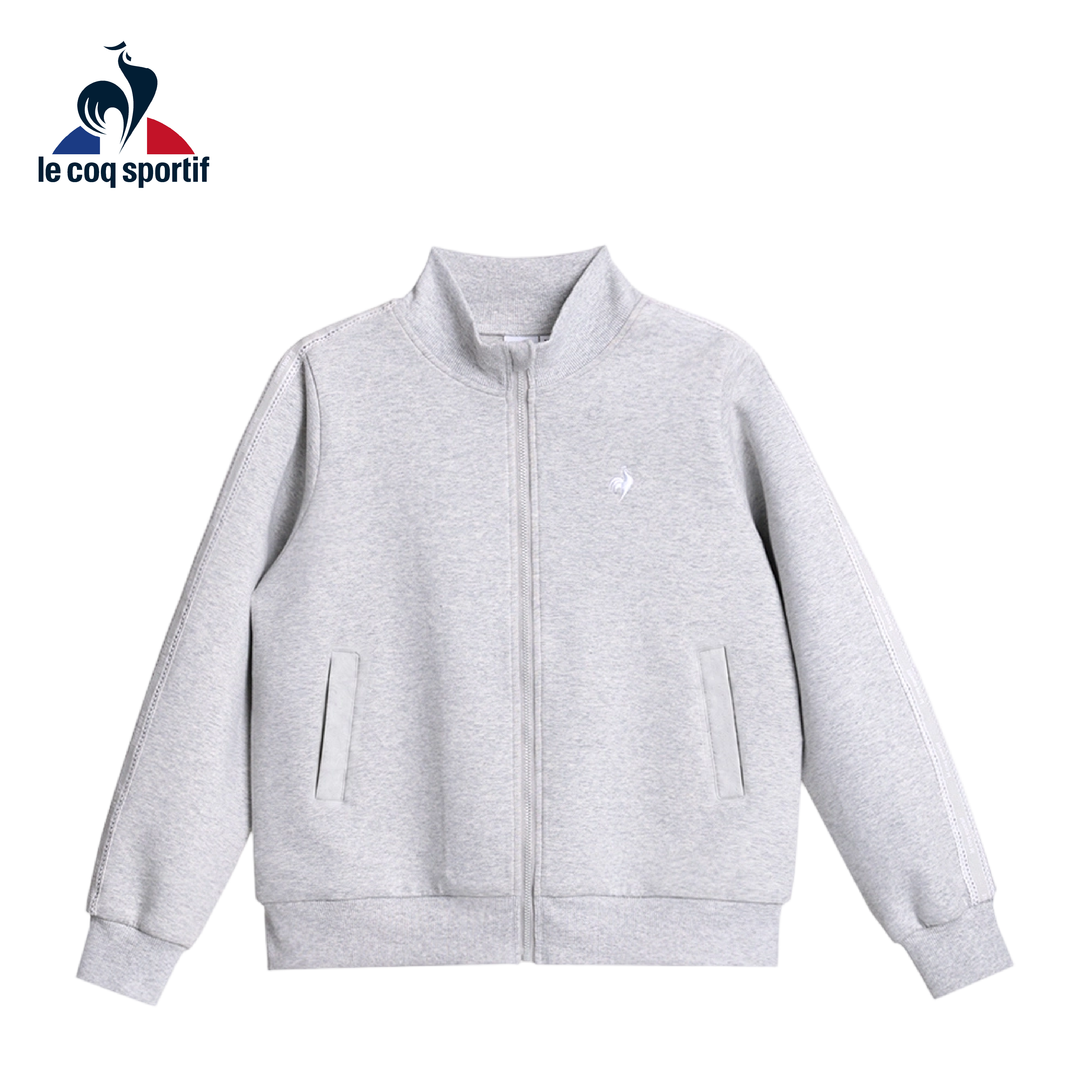 LE COQ SPORTIF 法國公雞 立領外套 女款 (中麻灰色) 04MXY62261